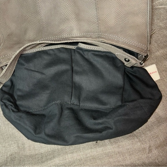 Lucky Brand Faux Snakeskin One Strap Shoulder Bag - Picture 9 of 13